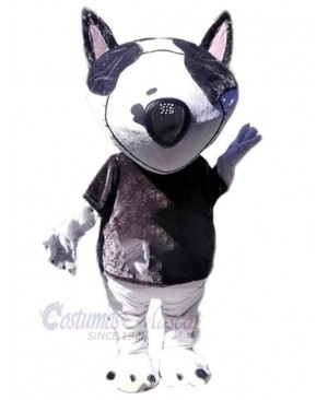 Cool Bull Terrier Dog Mascot Costume Animal