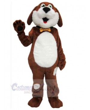 Brown Dogwood Dog Mascot Costume Animal