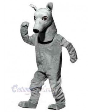 Smart Greyhound Dog Mascot Costume Animal