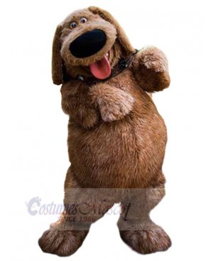 Super Cute Brown Dog Mascot Costume Animal