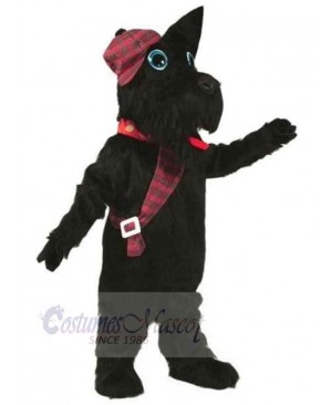 Black Scotty Dog Mascot Costume Animal