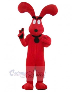 Super Red Dog Mascot Costume Animal