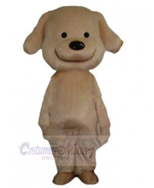 High Quality Smiling Brown Dog Mascot Costume Animal