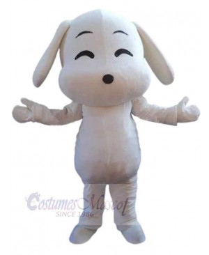 Dulux White Dog Mascot Costume Animal