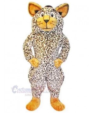 Cute Bobcat Mascot Costume Animal with Big Ears