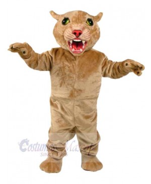 Fierce Baseball Bobcat Mascot Costume Animal