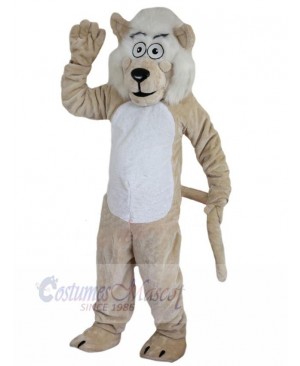 Cute Brown Wolf Mascot Costume Animal Fancy Dress