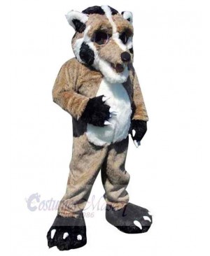 High Quality Brown Wolf Mascot Costume Animal Adult