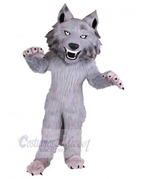 High Quality Funny Gray Wolf Mascot Costume Animal