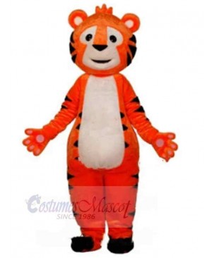 New Orange Tiger Mascot Costume Animal