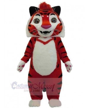 Soft Material Baby Tiger Mascot Costume Animal