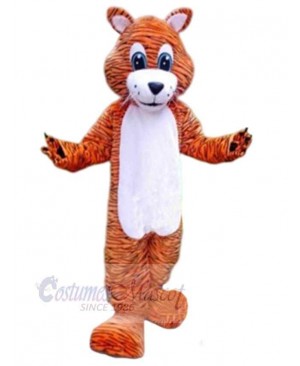 Adorable Orange Tiger Mascot Costume Animal