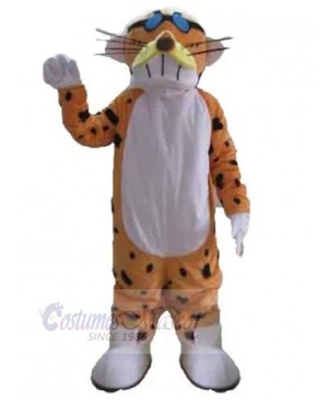 Funny Waving Tiger Mascot Costume Animal