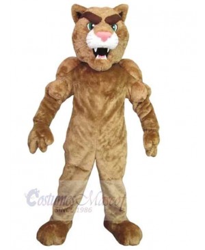 Muscle Lion Mascot Costume Animal