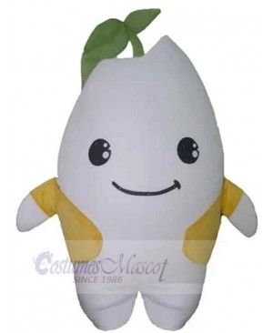 Snowman Potato Plant Mascot Costume Cartoon