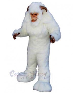 Yeti Long Wool Snowman Mascot Costume Cartoon