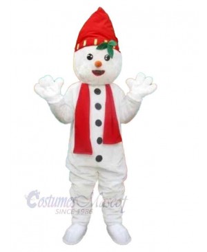 Christmas Snowman Mascot Costume Party
