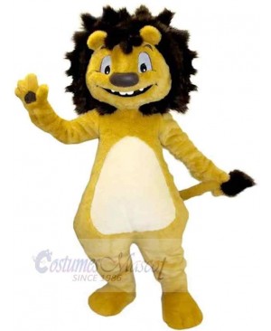 Little Yellow Lion Mascot Costume Animal