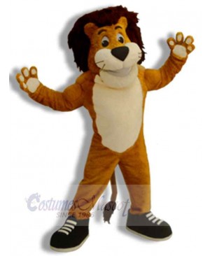 Cute Chambersburg Lion Mascot Costume Animal