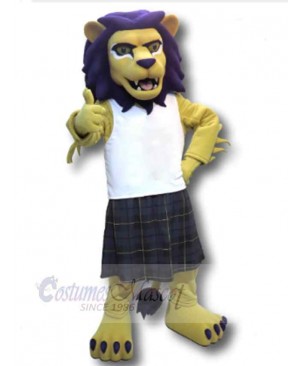 Strong Highlander Lion Mascot Costume Animal
