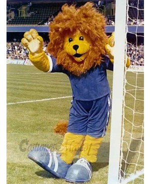 Professional Football Lion Mascot Costume Animal
