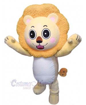 Kind Cartoon Lion Mascot Costume Animal