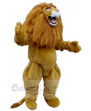 Long Hair Lion Mascot Costume Animal