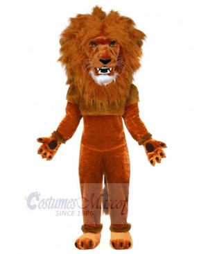 Fierce Adult Lion Mascot Costume Animal