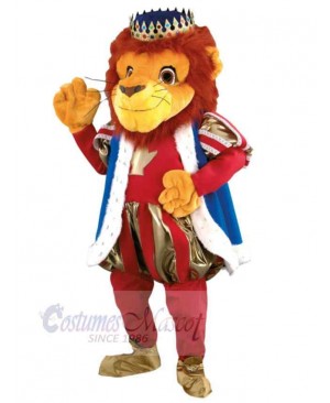 Luxury King Lion Mascot Costume Animal
