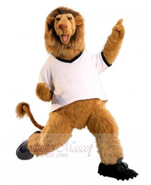 Long Tail Strong Lion Mascot Costume Animal