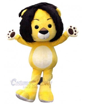 Small Eyes Baby Lion Mascot Costume Animal