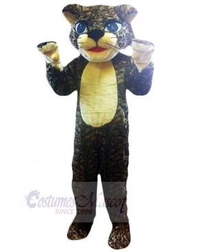 Big Eyes Leopard Mascot Costume Animal