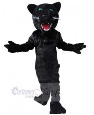 Funny Black Panther Mascot Costume Adult