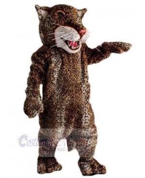 Cool Brown Leopard Mascot Costume Animal