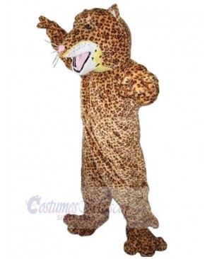 Ferocious Leopard Mascot Costume Animal