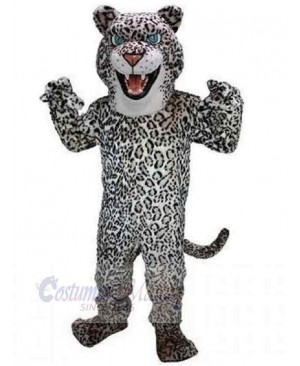 Blue Eyes Leopard Mascot Costume Animal