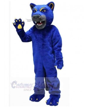 Royal Blue Panther Mascot Costume Animal