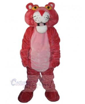 Lovely Pink Panther Mascot Costume Animal