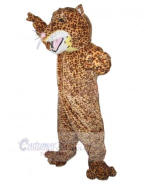Pleasant Brown Panther Mascot Costume Animal