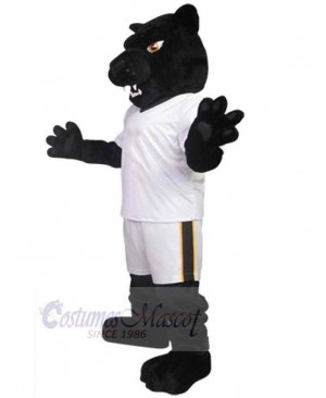 Fierce College Panther Mascot Costume Animal