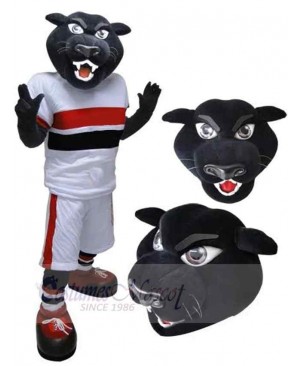 Sports Player Panther Mascot Costume Animal