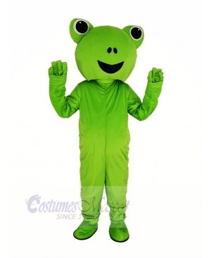 Green Frog Mascot Costume