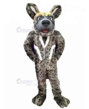 Dalmatian Dog with Gray Fur Fursuit Mascot Costume