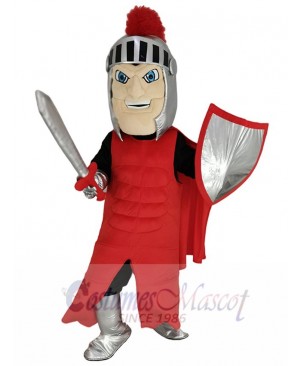 Fierce Spartan Knight Mascot Costume People