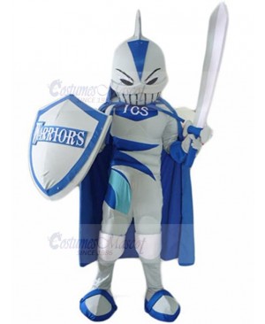 Well-equipped Shark Knight Mascot Costume People