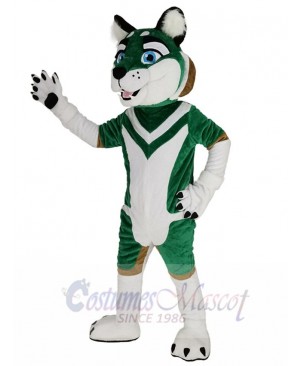 Lovely Green and White Husky Dog Mascot Costume Animal