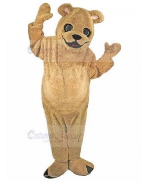 Friendly Brown Bear Fursuit Mascot Costume Animal