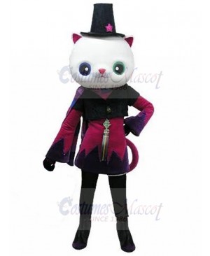 Graceful Magician Cat Mascot Costume Animal