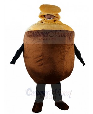 Wholesale Brown Acorn Mascot Costume Plant