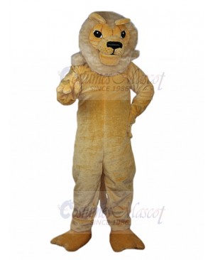 Majestic Male Lion Mascot Costume Animal